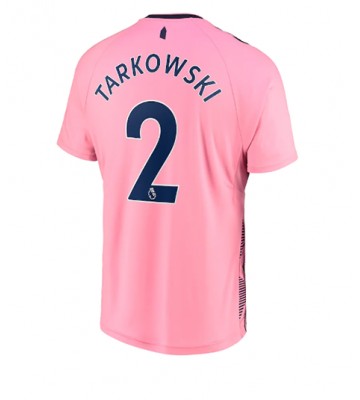 Everton James Tarkowski #2 Bortatröja 2022-23 Korta ärmar